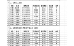 山西 事业单位 成绩