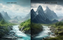 差别很大的成语，形容差别很大的成语