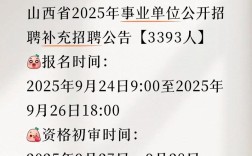 2025山西补录何时开始？有哪些名额？