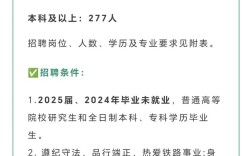 山西朔州铁路招工信息有哪些具体要求？