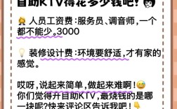 开家KTV到底要投多少钱？