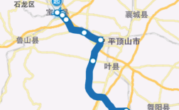 平顶山西站到平顶山站距离多远？