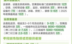 加盟水果店总投资预算要多少？