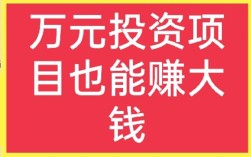 如今投资啥项目能稳致富？