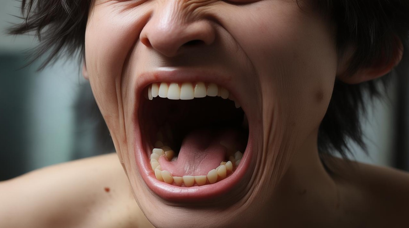 龇牙咧嘴是什么意思？揭秘这个成语的生动表情-图1
