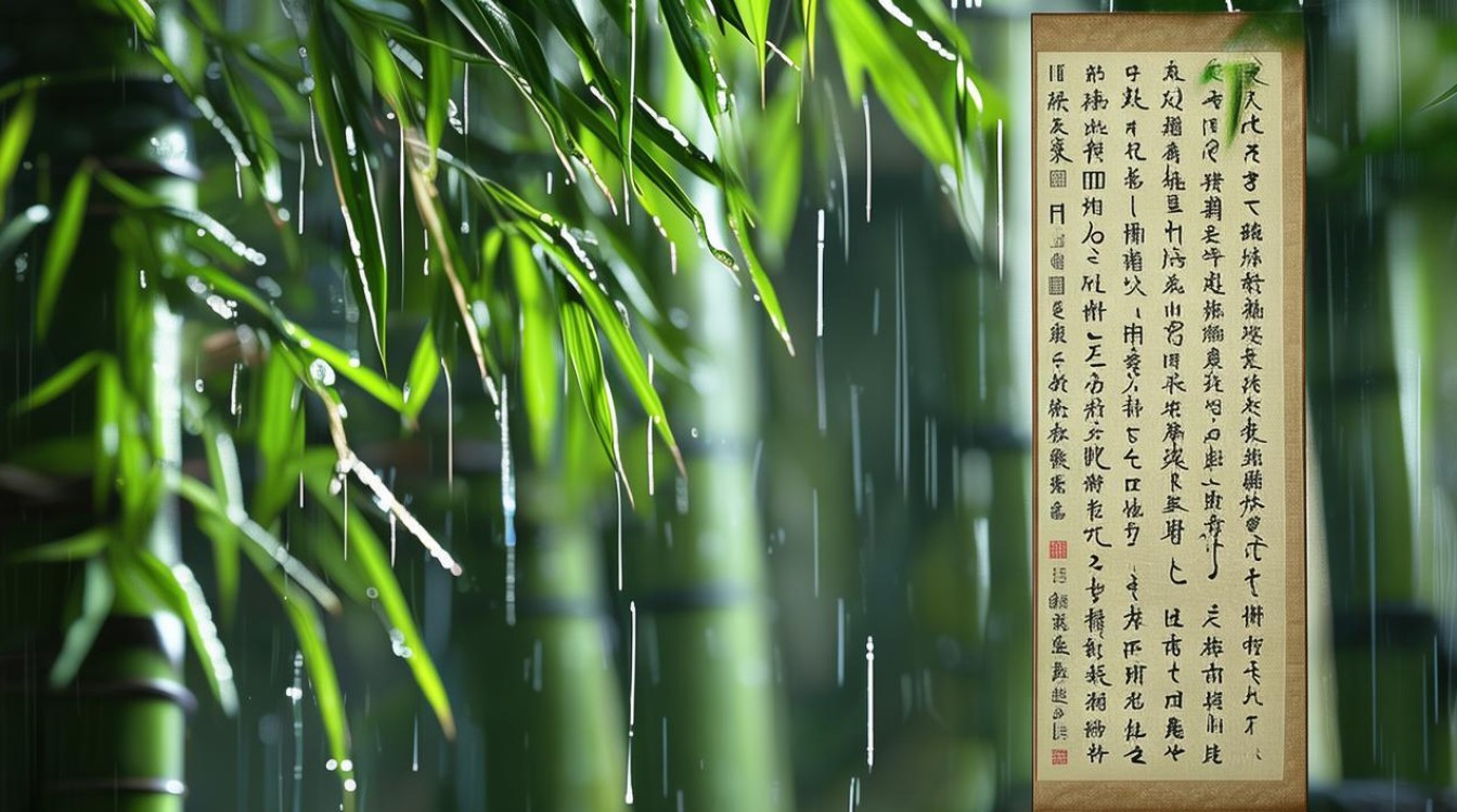 雨字开头的成语有哪些？探寻雨打芭蕉的古韵之美-图4