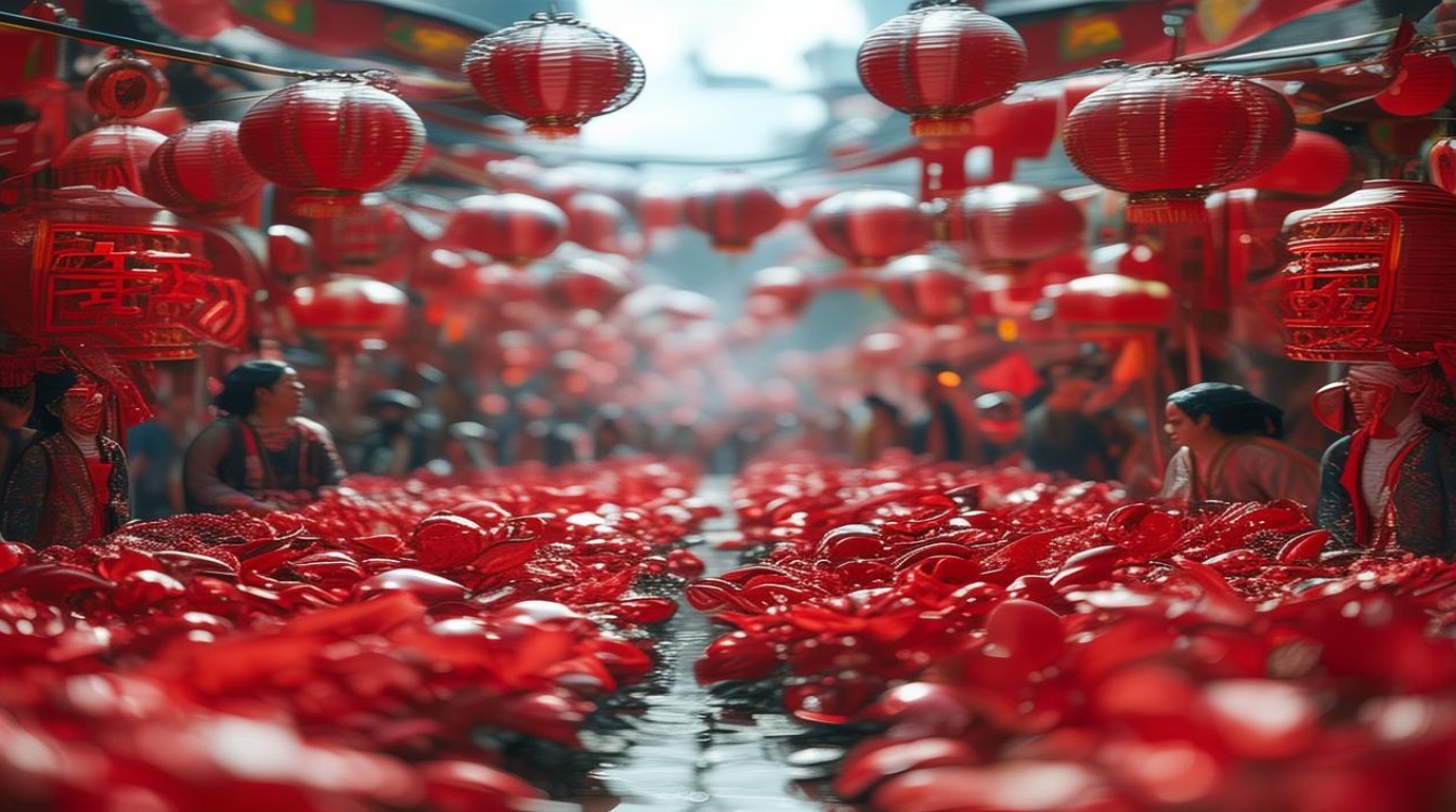 哪些三字成语蕴含红色喜庆意象？-图3