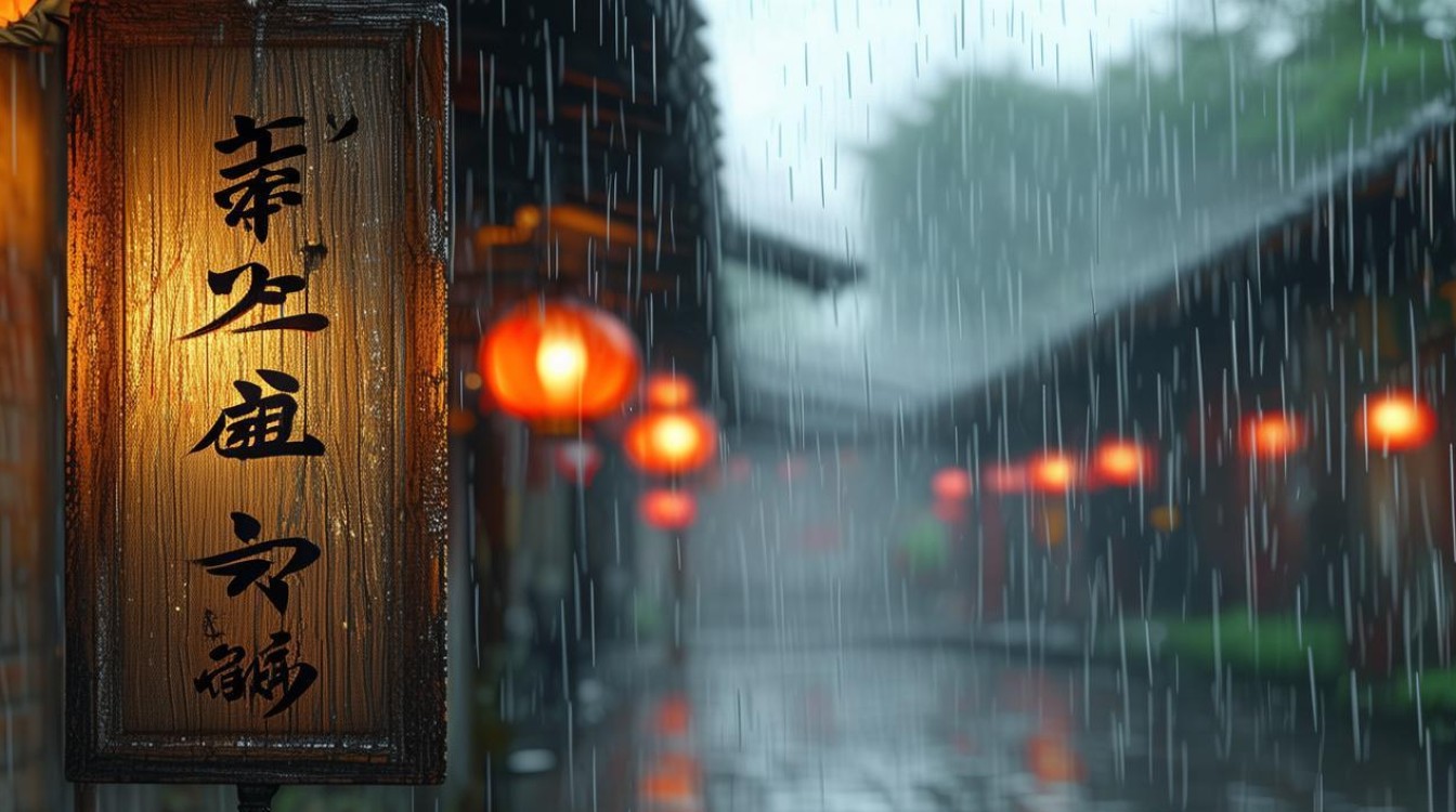 形容雨天的成语有哪些？-图2