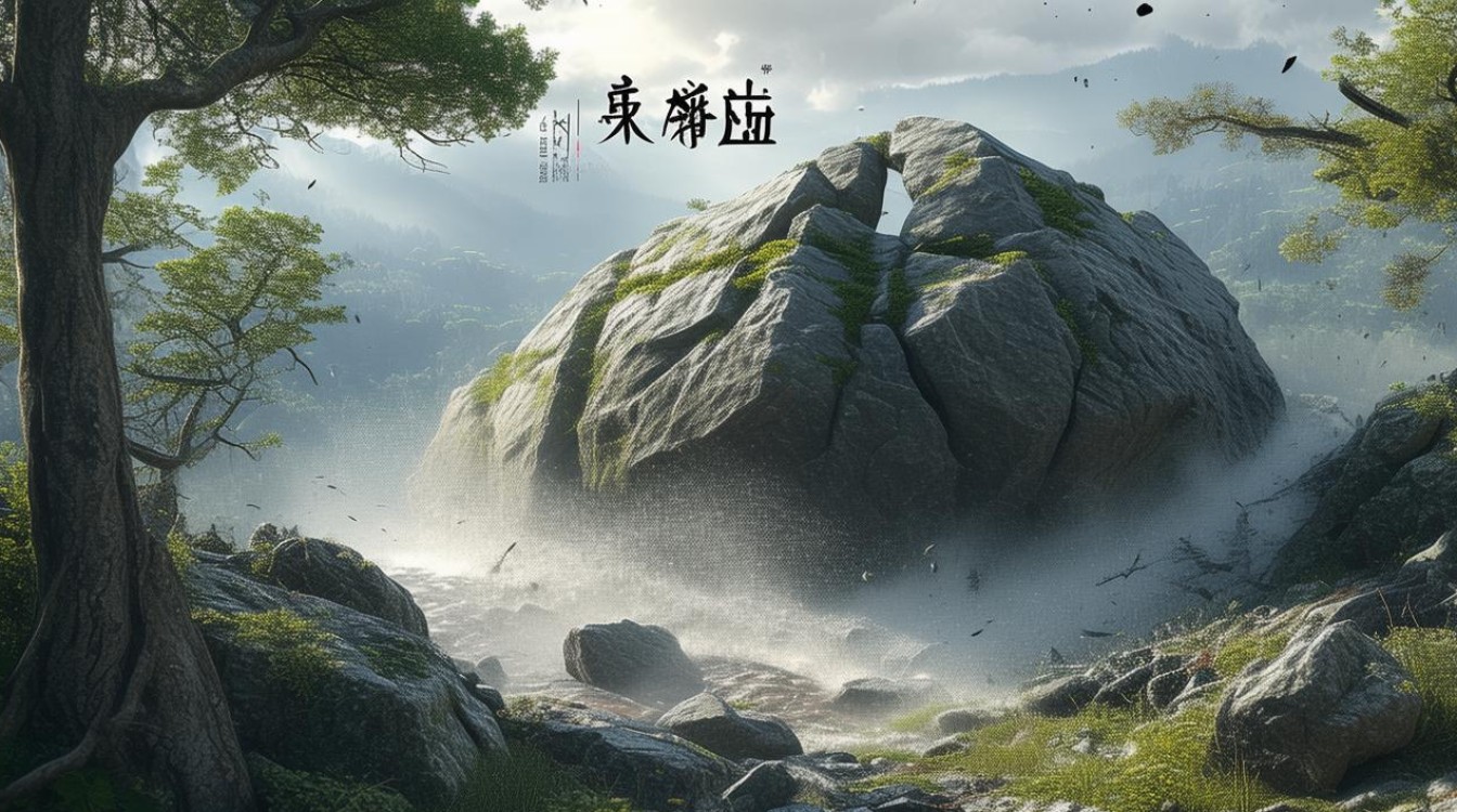 落石成语如何体现自然现象与文化智慧的融合？-图1