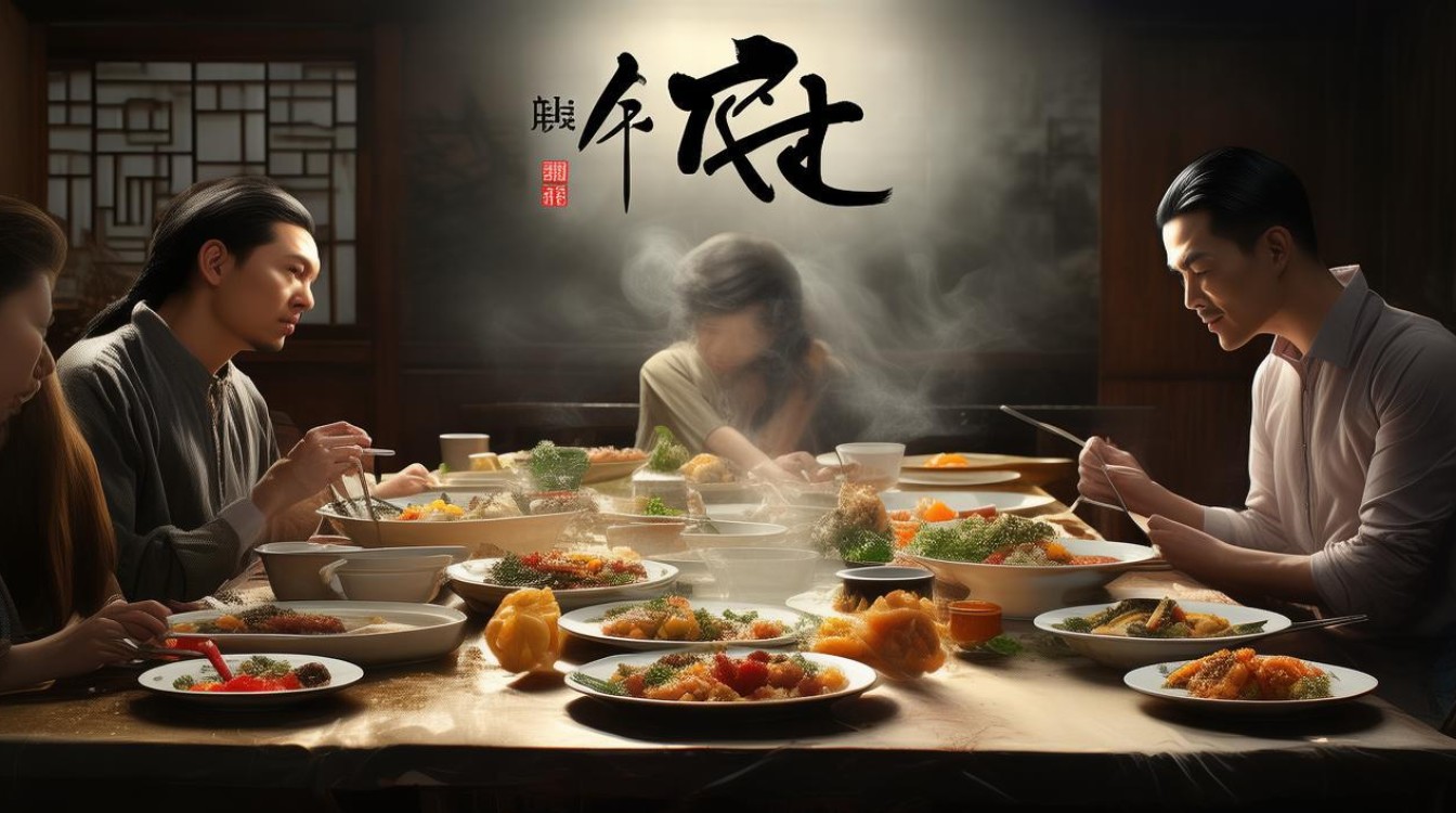 吃饭不说话是什么成语？揭秘餐桌礼仪中的成语智慧-图1