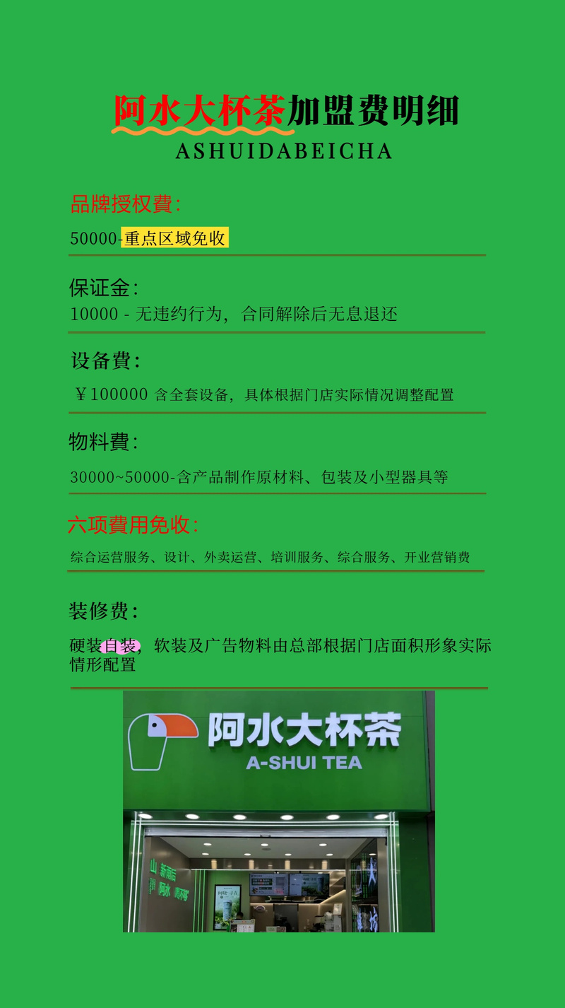 饮品加盟店投资要多少钱？-图3