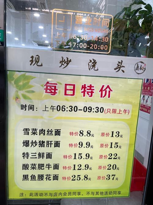 开家面店到底要投多少钱？-图1