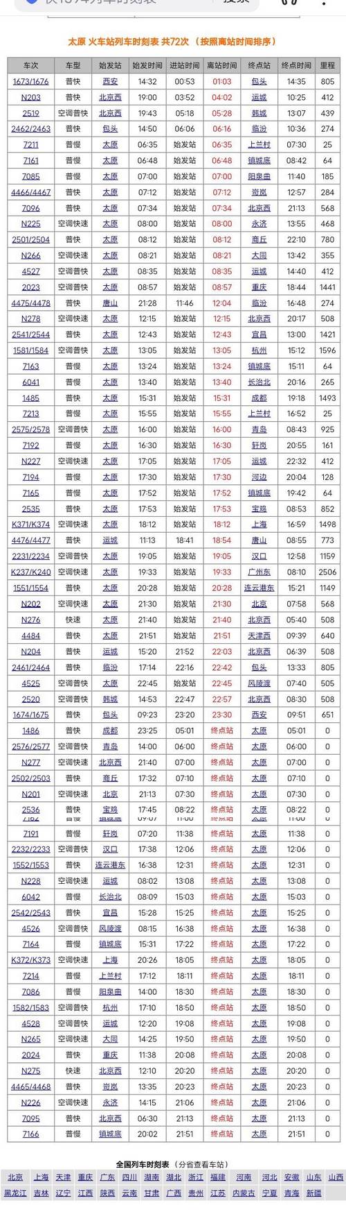 辽阳到山西高铁时刻表最新版啥时候出?-图2 辽阳到山西高铁时刻表最新版啥时候出?-图2