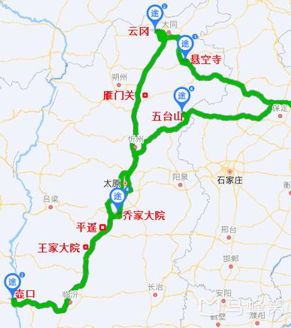 天津到山西自驾游路线怎么规划?-图1 天津到山西自驾游路线怎么规划?-图1