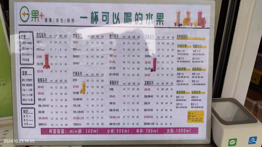 水果水吧投资要多少钱？-图1