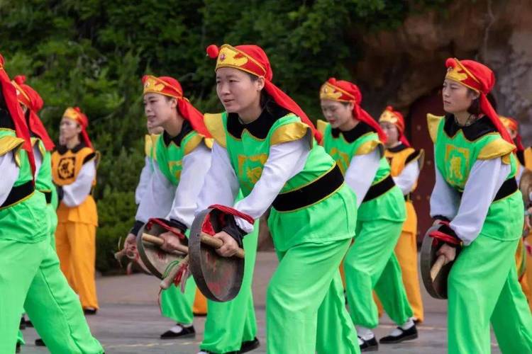 山西 洪洞 威风锣鼓-图1