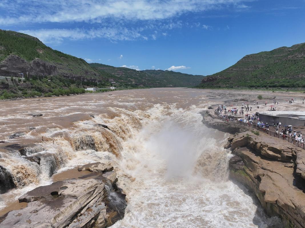 壶口瀑布，为何是山西陕西共有的奇观？-图2