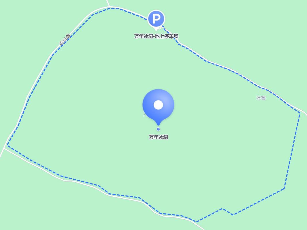 山西宁武万年冰洞地图怎么用？-图1