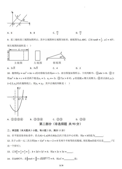 2025山西省直考题考什么？-图3