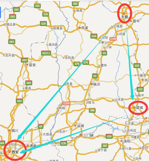 太原到西安距离多少公里?-图1 太原到西安距离多少公里?-图1