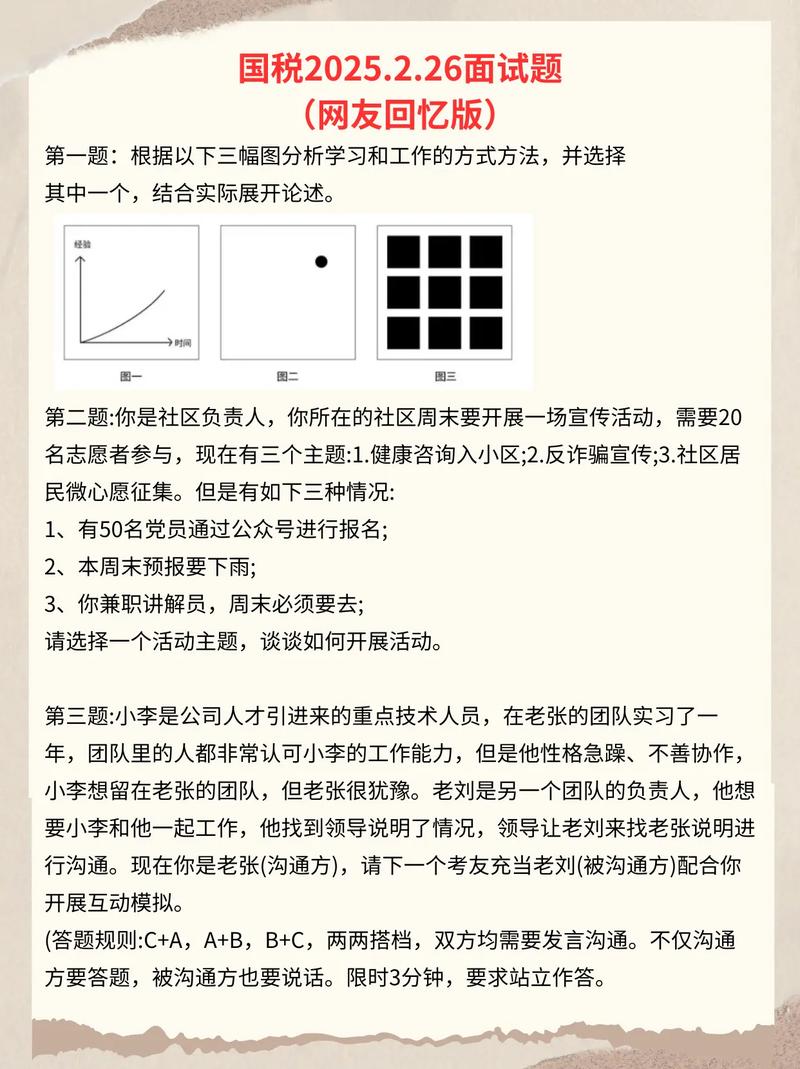 山西国税面试答题顺序有固定要求吗？-图3